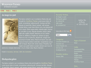 Wordpress Theme Insight