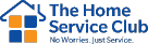An image displaying home service plus and its logo on HomeWarrantyReviews.com