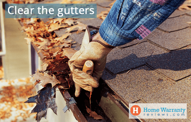 Clear the gutters