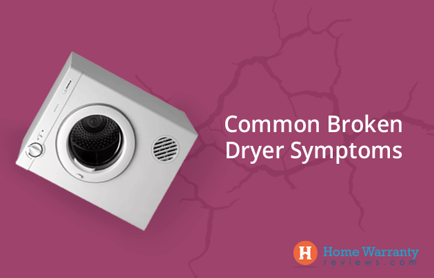 Common Broken Dryer Symptoms