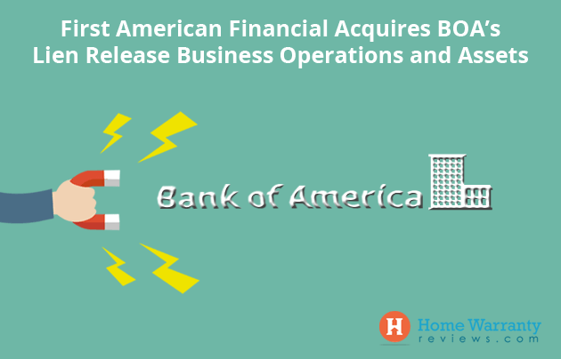 First American Financial acquires Bank of America's Lien release operations and assets