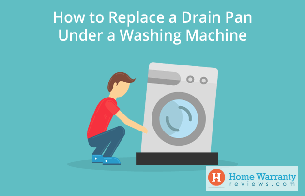 How to Replace a Drain Pan Under a Washing Machine