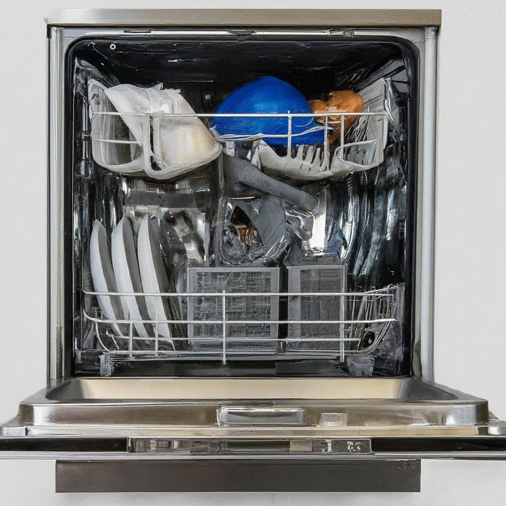 an image representing Improper Racking in a dishwasher