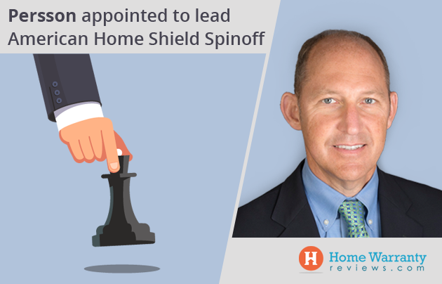 Persson Appointed to Lead American Home Shield Spin-off
