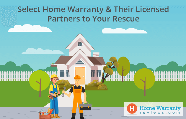 Select Home Warranty Their Licensed Partners To Your Rescue