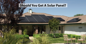 Should we get a solar panel?