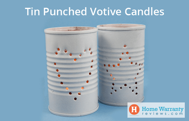 Tin Punched Votive Candles