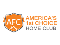 An image displaying America’s First Choice and its logo on <a href='https://www.homewarrantyreviews.com/'>HomeWarrantyReviews.com</a>