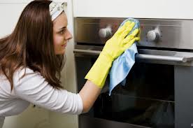cleaning oven